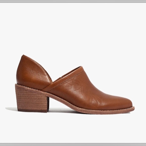 Madewell Shoes - Madewell Brady LowCut bootie for women size 7 1/2 in color English saddle​